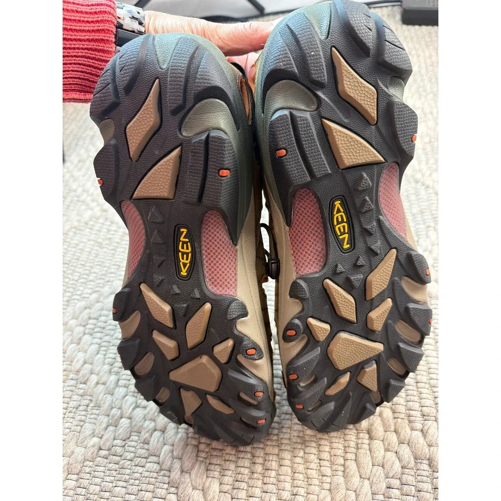 KEEN Newport H2 Men's Size 13 Olive Orange Hiking Water Sport Sandals